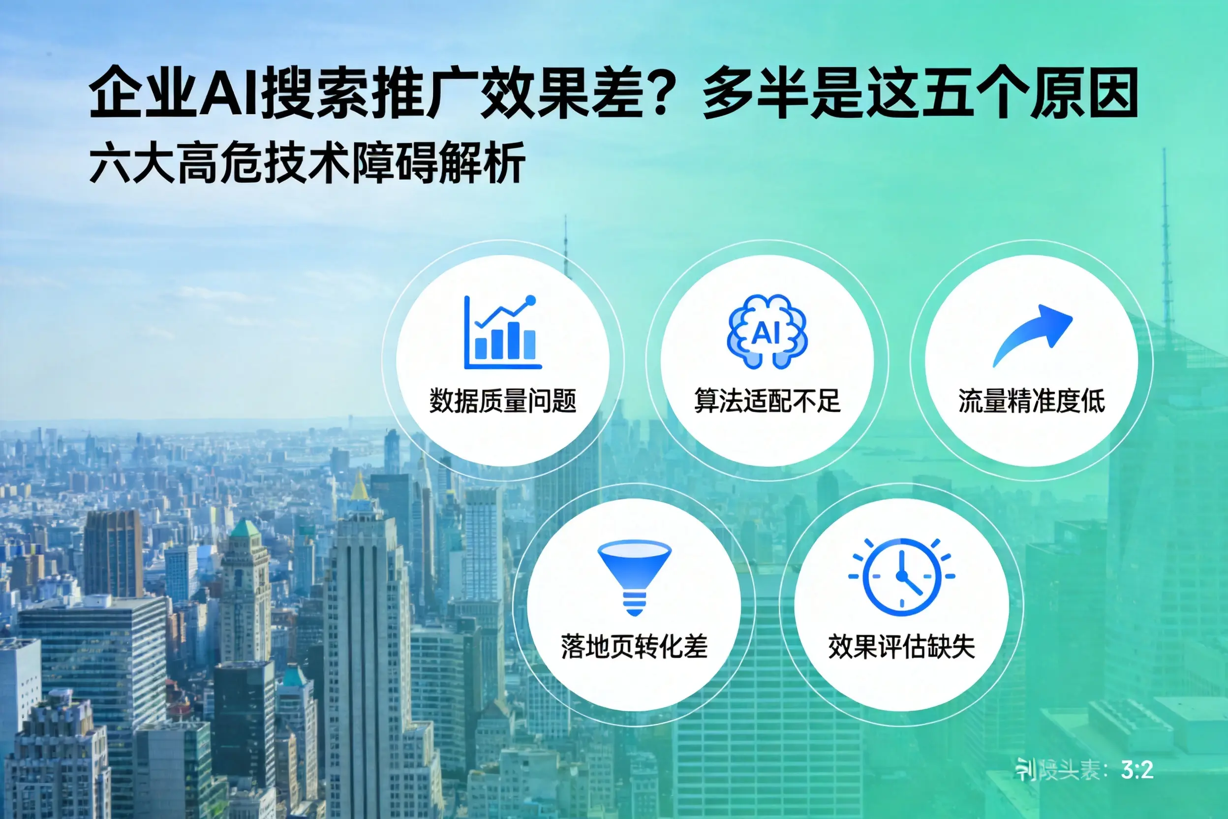 富民企业AI搜索推广效果差？多半是这五个原因
